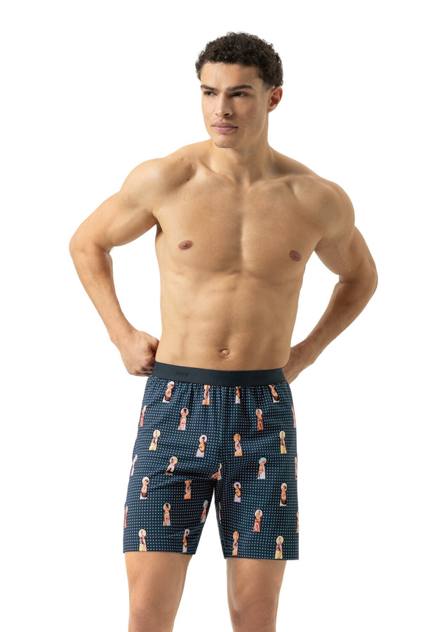 Mey Serie Keyhole And Pin Up Short Pants